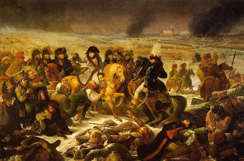 Baron Antoine-Jean Gros Napolean on the Battlefield of Eylau on 9 February 1807 oil painting picture